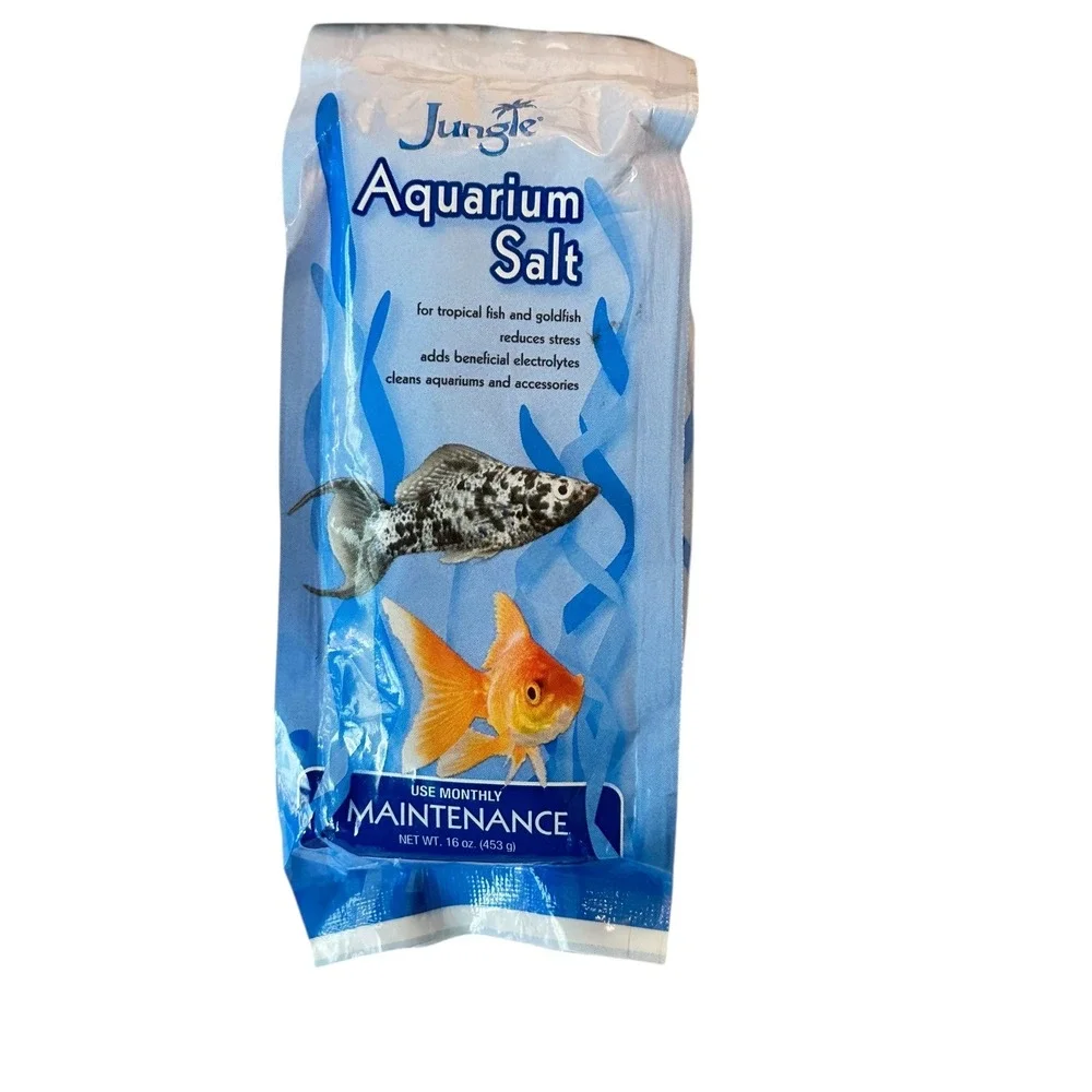Jungle Tropical Fish and Goldfish Reduces‎ Stress Adds Beneficial Electrolytes
